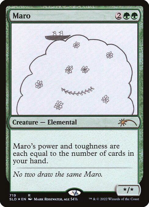 【Foil】【EN】マロー/Maro [SLD] 緑R No.719