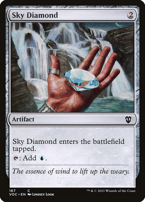 【EN】空色のダイアモンド/Sky Diamond [VOC] 茶C No.167