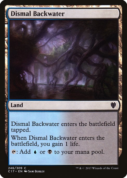 【EN】陰鬱な僻地/Dismal Backwater [C17] 無C No.246