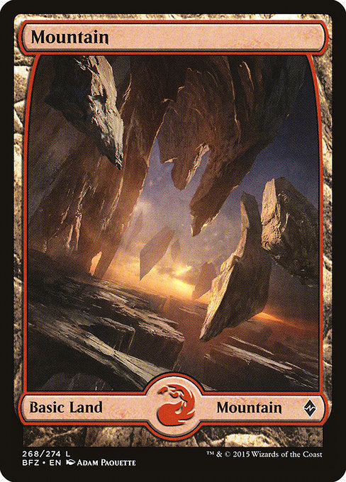 【EN】山/Mountain [BFZ] 無C No.268