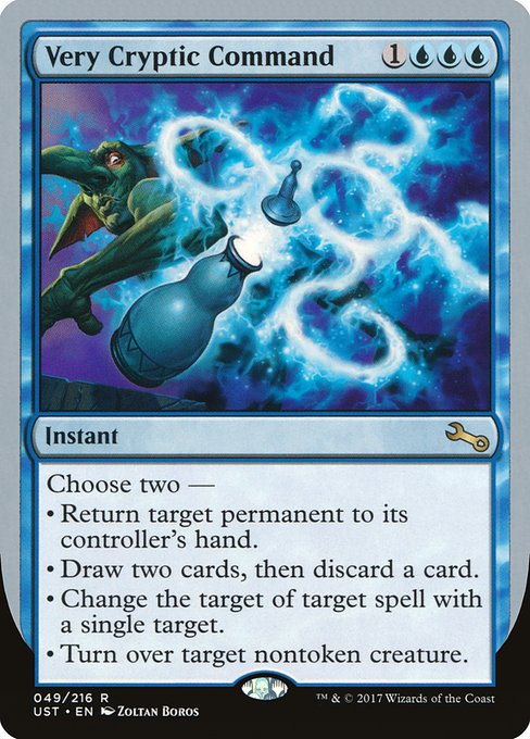 【EN】Very Cryptic Command [UST] 青R No.49d