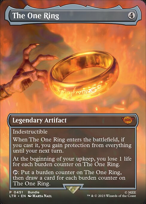 【EN】一つの指輪/The One Ring [LTR] 茶M No.451