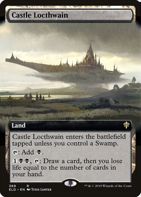 【Foil】【EN】ロークスワイン城/Castle Locthwain [ELD] 無R No.389