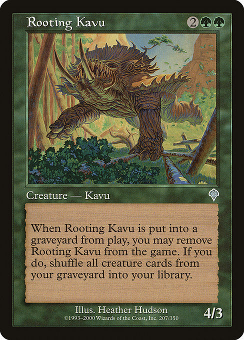 【EN】根こそぎカヴー/Rooting Kavu [INV] 緑U No.207