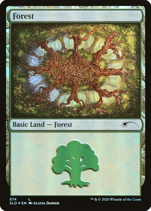 【Foil】【EN】森/Forest [SLD] 無C No.574