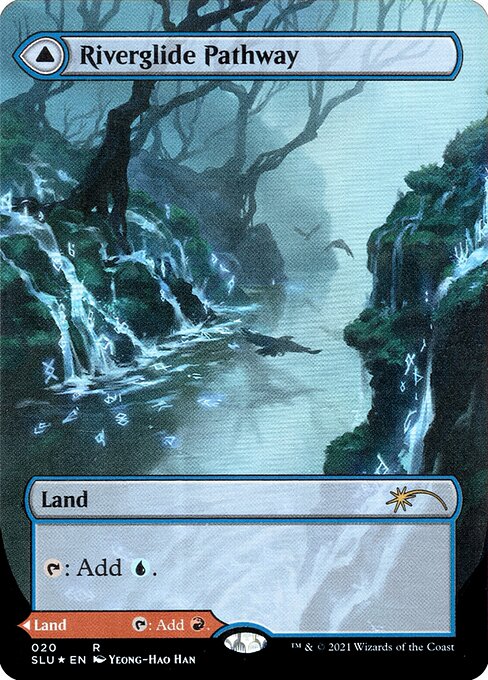 【Foil】【EN】Riverglide Pathway // Lavaglide Pathway [SLU] 混R No.20
