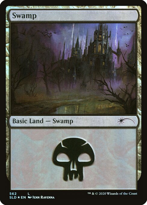 【Foil】【EN】沼/Swamp [SLD] 無C No.562