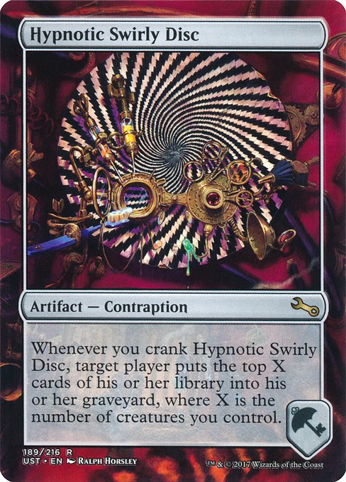 【EN】Hypnotic Swirly Disc [UST] 茶R No.189