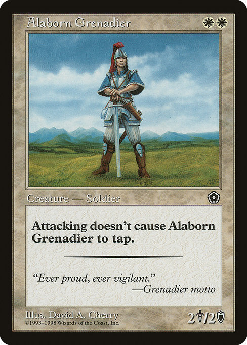 【EN】アラボーンの擲弾兵/Alaborn Grenadier [P02] 白C No.2