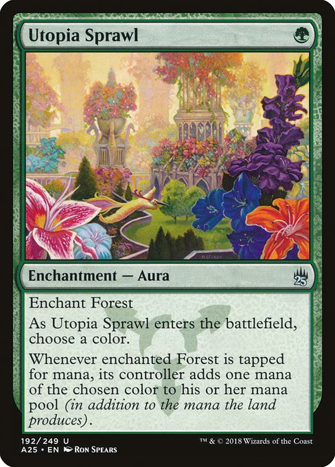 【EN】楽園の拡散/Utopia Sprawl [A25] 緑U No.192