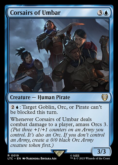【EN】ウンバールの海賊/Corsairs of Umbar [LTC] 青R No.19