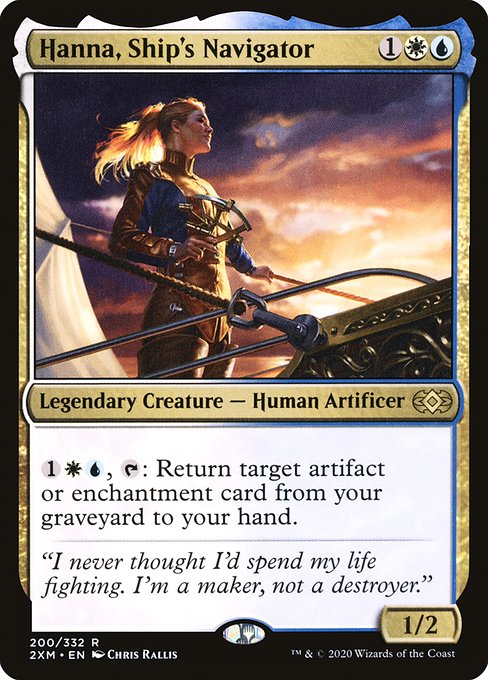 【Foil】【EN】航行長ハナ/Hanna, Ship's Navigator [2XM] 金R No.200