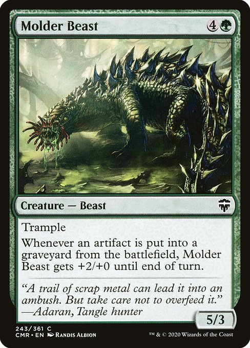 【EN】腐食獣/Molder Beast [CMR] 緑C No.243