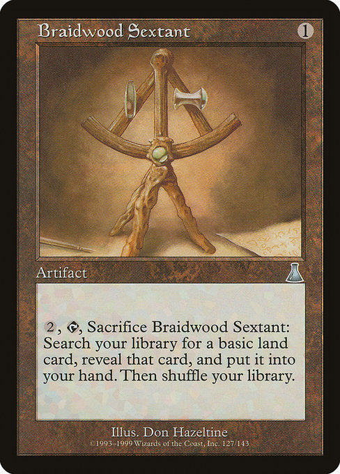 【Foil】【EN】ブレイドウッドの六分儀/Braidwood Sextant [UDS] 茶U No.127