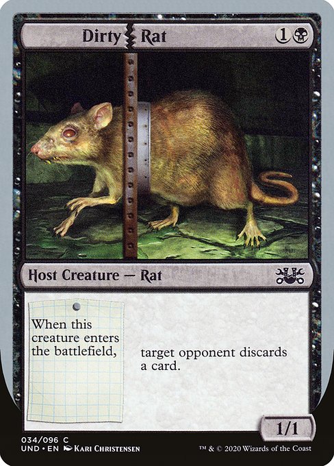 【EN】Dirty Rat [UND] 黒C No.34