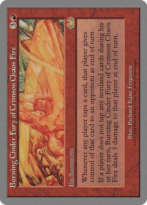 【EN】Burning Cinder Fury of Crimson Chaos Fire [UGL] 赤R No.40