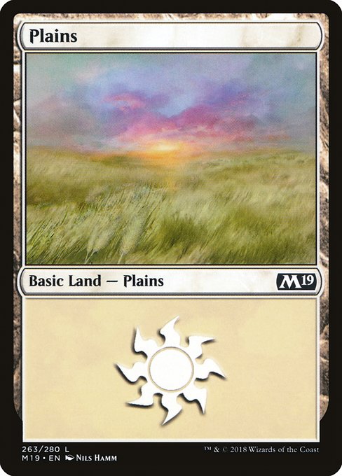 【EN】平地/Plains [M19] 無C No.263