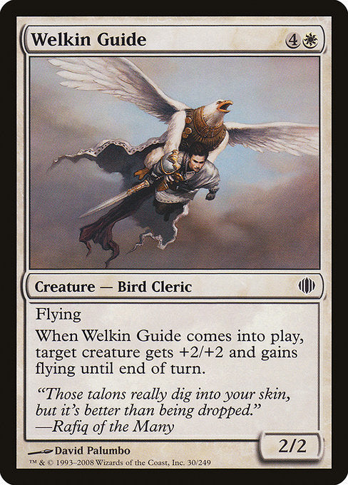 【Foil】【EN】天空の先達/Welkin Guide [ALA] 白C No.30
