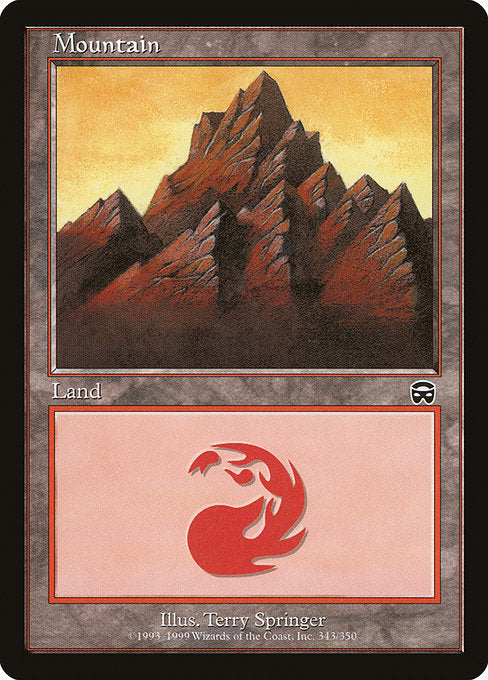 【Foil】【EN】山/Mountain [MMQ] 無C No.343