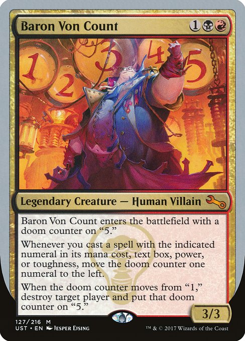 【EN】Baron Von Count [UST] 金M No.127