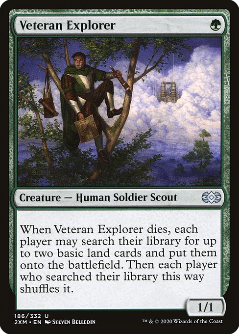 【EN】老練の探険者/Veteran Explorer [2XM] 緑U No.186
