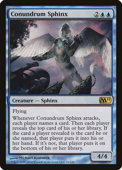 【EN】難題のスフィンクス/Conundrum Sphinx [M11] 青R No.51