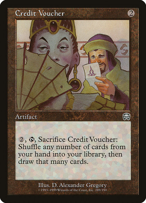 【Foil】【EN】引き換え券/Credit Voucher [MMQ] 茶U No.289