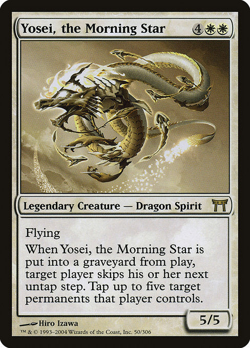 【Foil】【EN】明けの星、陽星/Yosei, the Morning Star [CHK] 白R No.50