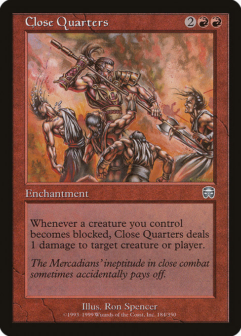 【Foil】【EN】接近戦/Close Quarters [MMQ] 赤U No.184
