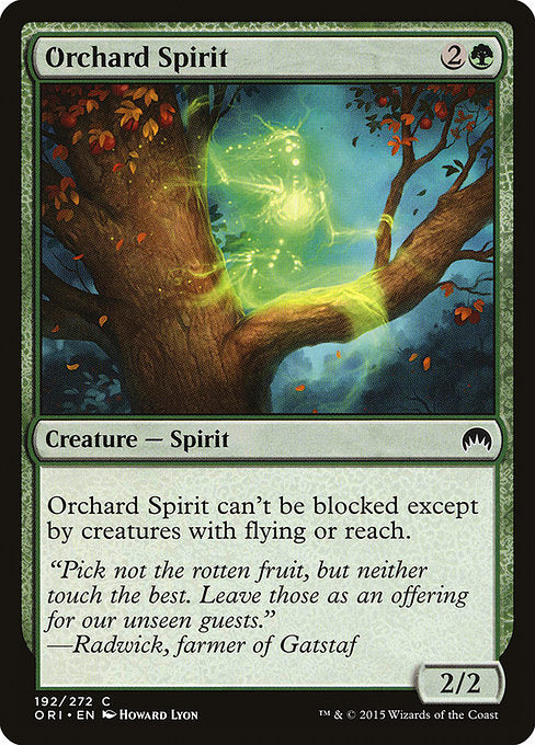 【EN】果樹園の霊魂/Orchard Spirit [ORI] 緑C No.192