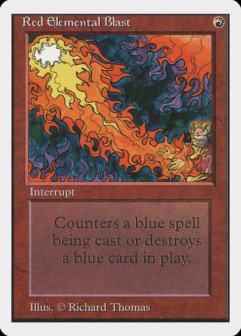 【EN】赤霊破/Red Elemental Blast [2ED] 赤C No.170