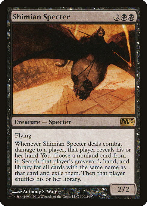 【EN】シミアの死霊/Shimian Specter [M13] 黒R No.109