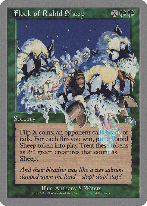 【EN】Flock of Rabid Sheep [UGL] 緑U No.57