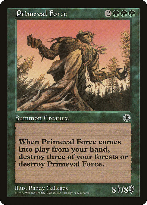 【EN】原始の力/Primeval Force [POR] 緑R No.182