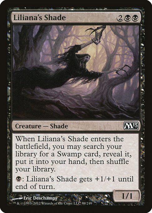 【Foil】【EN】リリアナの影/Liliana's Shade [M13] 黒C No.98