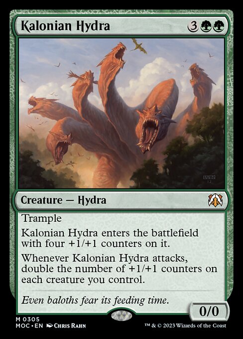 【EN】カロニアのハイドラ/Kalonian Hydra [MOC] 緑M No.305