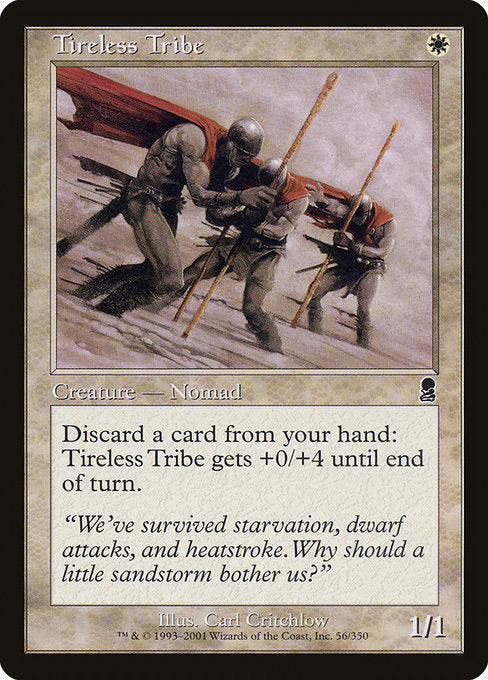 【EN】不屈の部族/Tireless Tribe [ODY] 白C No.56