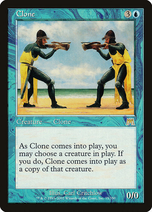 【Foil】【EN】クローン/Clone [ONS] 青R No.75