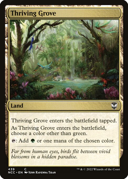 【EN】興隆する木立/Thriving Grove [NCC] 無C No.439