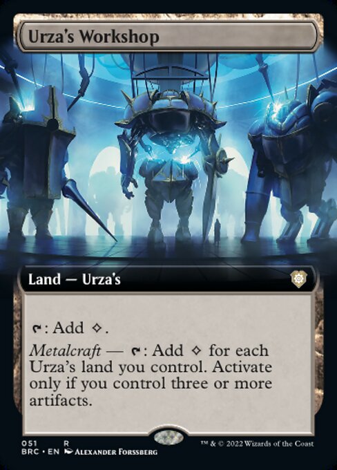 【Foil】【EN】ウルザの作業場/Urza's Workshop [BRC] 無R No.51