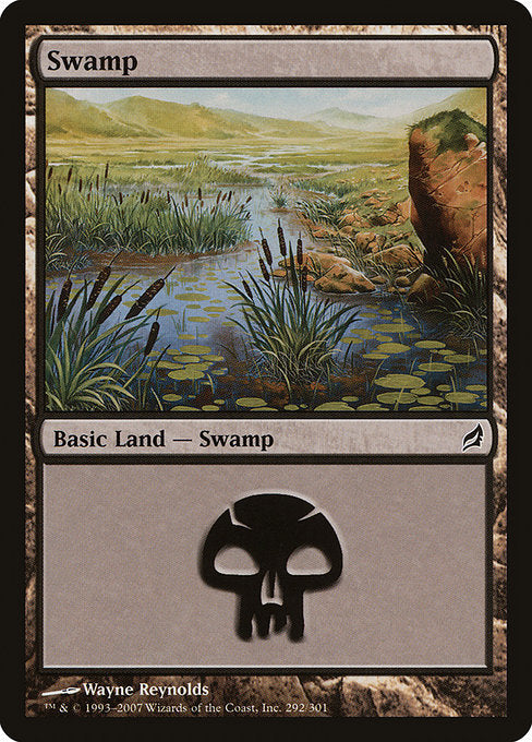 【Foil】【EN】沼/Swamp [LRW] 無C No.292