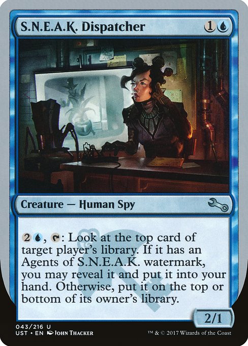 【Foil】【EN】S.N.E.A.K. Dispatcher [UST] 青U No.43