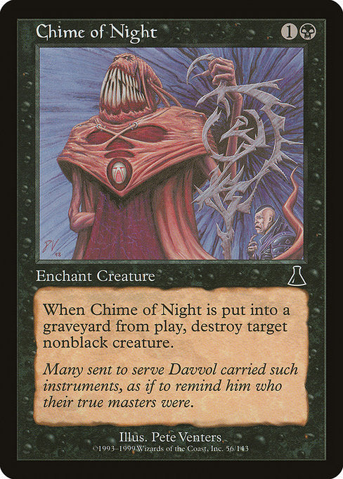 【Foil】【EN】夜のチャイム/Chime of Night [UDS] 黒C No.56