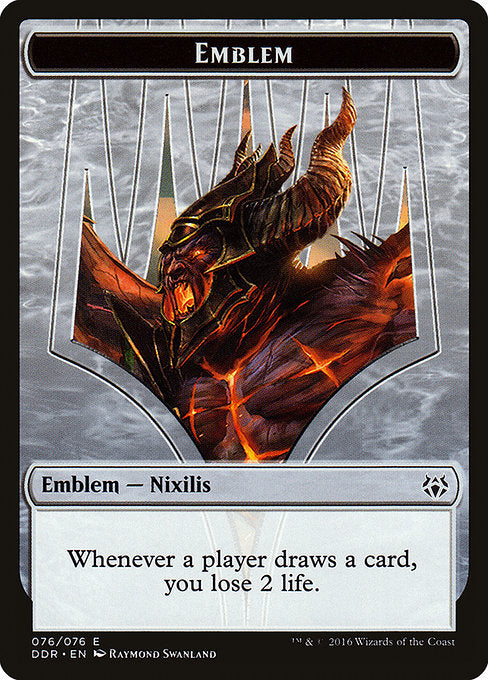【EN】Ob Nixilis Reignited Emblem [DDR] 無C No.76