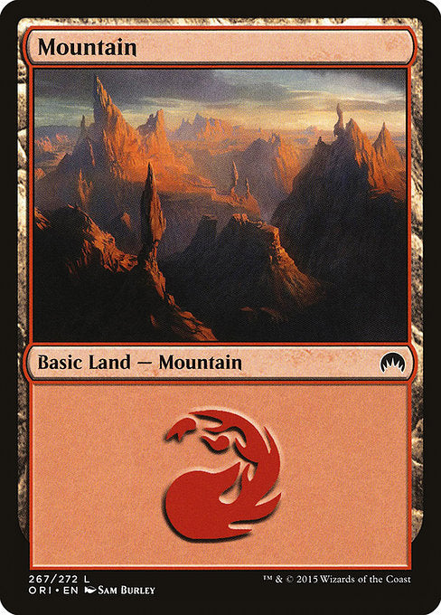 【Foil】【EN】山/Mountain [ORI] 無C No.267