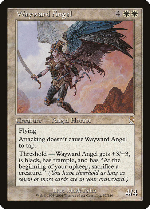 【EN】むら気な天使/Wayward Angel [ODY] 白R No.57