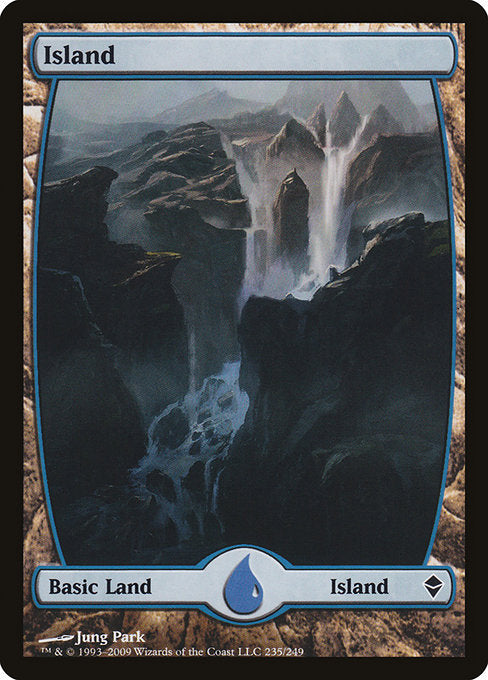 【Foil】【EN】島/Island [ZEN] 無C No.235