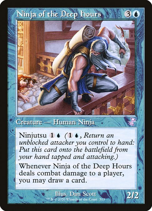 【EN】深き刻の忍者/Ninja of the Deep Hours [TSR] 青S No.313