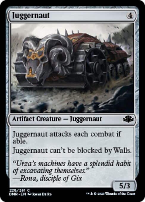 【EN】巨大戦車/Juggernaut [DMR] 茶C No.228