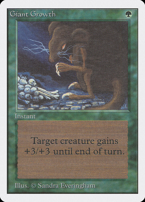 【EN】巨大化/Giant Growth [2ED] 緑C No.198